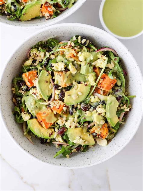 Sweet Potato, Brown Rice + Quinoa Salad – Goodness Avenue