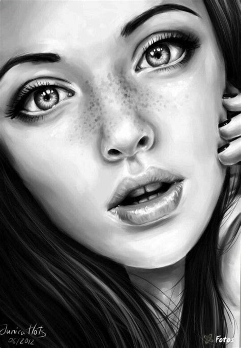 How To Draw Realistic Girl Faces