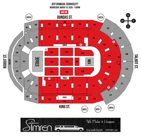 Kitchener Memorial Auditorium Seating Capacity | Elcho Table