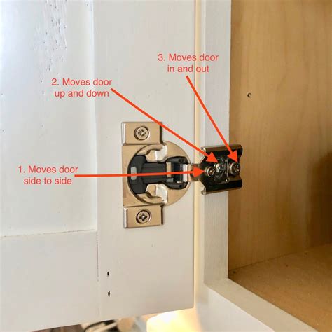 Cabinet Hinge Adjustment: A Step By Step Guide - Home Cabinets