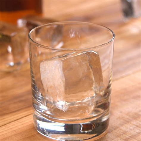 crystal clear cocktail ice  home