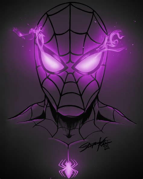 Purple Spider Man Wallpapers Wallpaper Cave