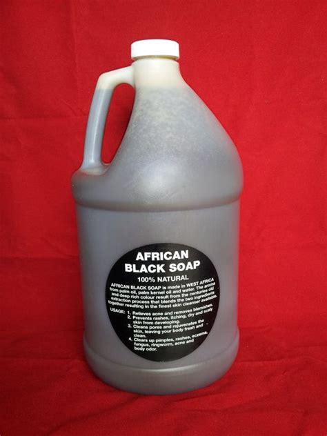 Smellgood 1 Gallon Liquid African Black Soap Etsy Black Soap