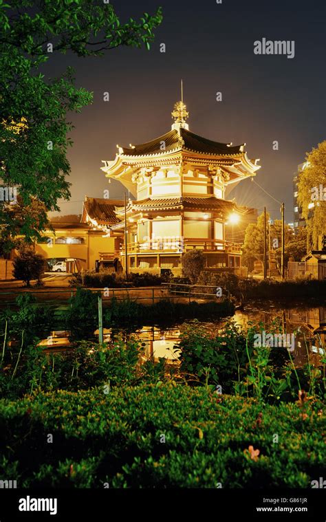 Ueno Park At Night In Tokyo Japan Stock Photo Alamy