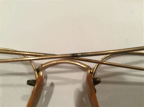 Antique Ful Vue K K Gf Wire Rim Glasses With C Gem