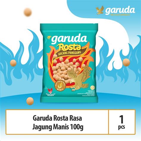 Jual Garuda Rosta Kacang Oven Panggang 100gr Rasa Jagung Manis