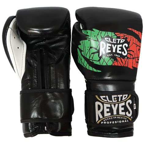 Cleto Reyes Boxing Gloves Limited Edition Black Mexico Velcro Enso