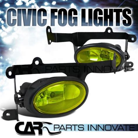 Purchase For 06 08 Honda Civic 2dr Coupe Yellow Fog Lights Driving Lamp W Switch In Walnut