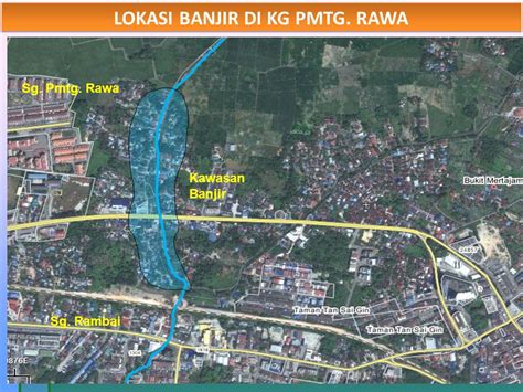 Kawasan Banjir Di Pulau Pinang MetMalaysia Kesan Lekukan Tropika