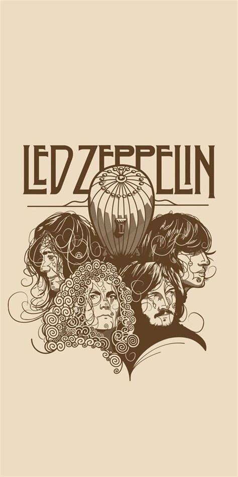 The Led Zeppelin Band Poster