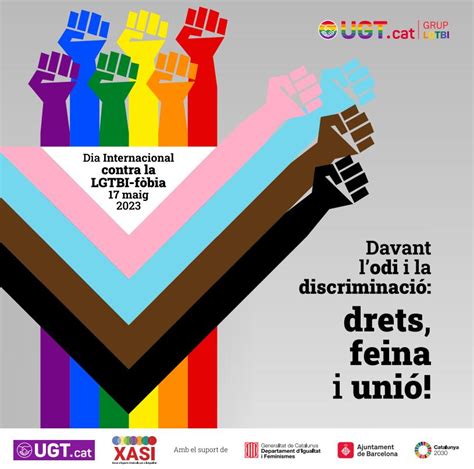 17 de maig Commemoració del Dia Internacional contra la LGTBI fòbia