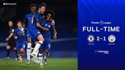 Hasil Liga Inggris Chelsea Vs Man City Chelsea Menang Liverpool Juara Liga Inggris 2019 2020