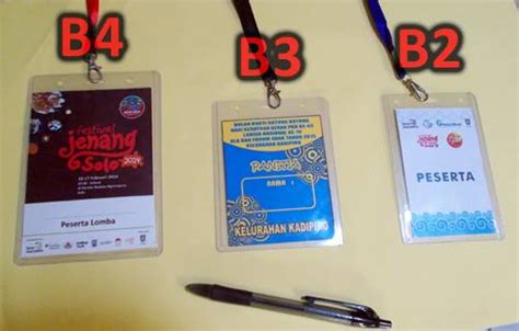 Ukuran Id Card Panitia Nursevoper