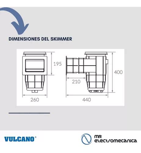 Kit Hormigon Vulcano Skimmer Cm Toma Fondo Retornos Virola