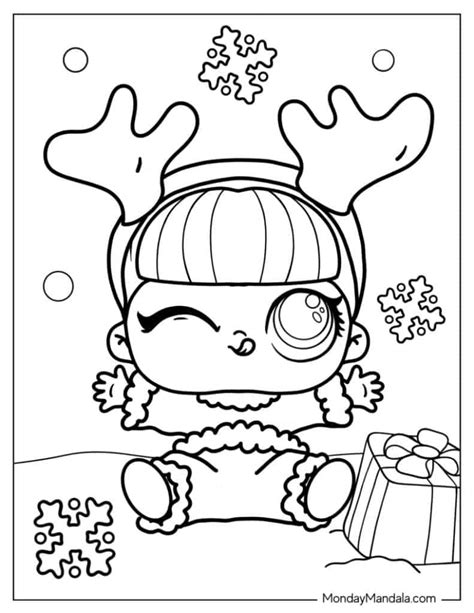 Lol Surprise Coloring Page Free Pdf Printables Coloring Nation