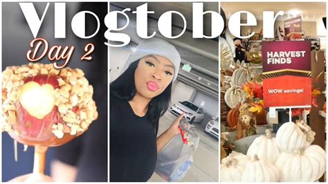 VLOGTOBER DAY 2 COZY FALL DAY HOMEGOODS FINDS FALL SHOPPING MORE