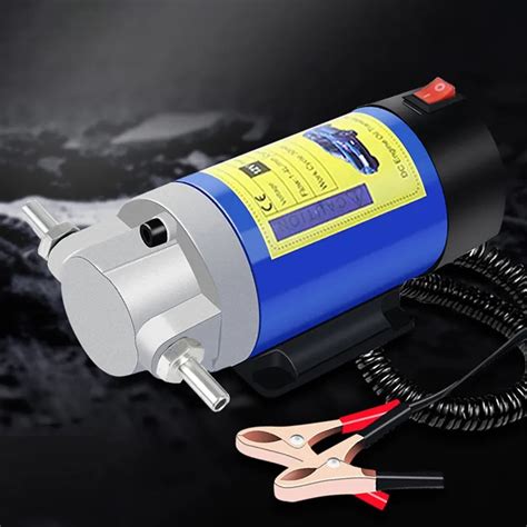 Portable 12v 100w Car Electric Oil Extractor Transfer Pum Oilcrude Oil Fluid Suction Pump Fuel