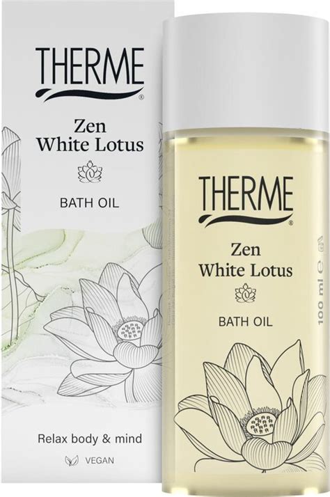 6x Therme Badolie Zen White Lotus 100 Ml Bol