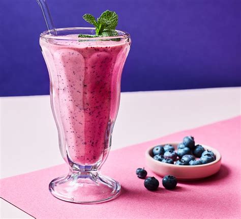 Blueberry smoothie recipe | BBC Good Food