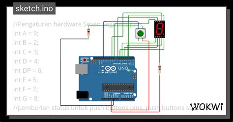 Push Button Up Wokwi Esp32 Stm32 Arduino Simulator