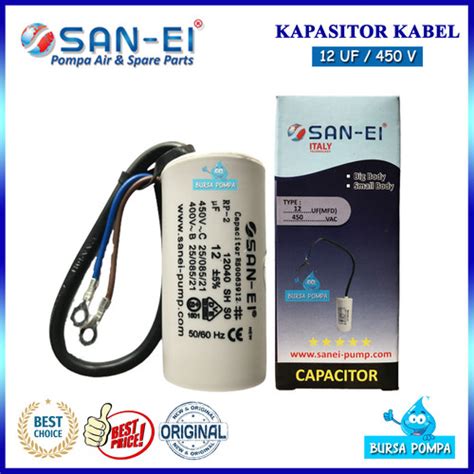 Jual Kapasitor Capasitor San Ei Uf Mikro V Kondensor Bulat