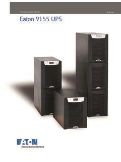 Powerware Series Kva Eaton Ups Powerware Series Kva