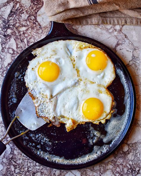 Cast Iron Fried Eggs Recipe The Feedfeed