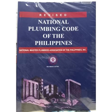 Revised National Plumbing Code Of The Philippines Shopee Philippines