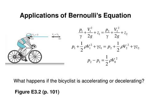 PPT - Applications of Bernoulli’s Equation PowerPoint Presentation ...