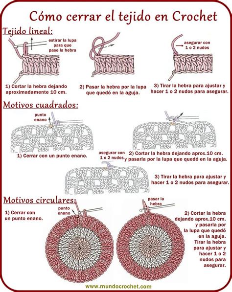 Aprendiendo A Tejer Crochet Archives Mundo Crochet Puntos Básicos