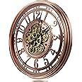 Amazon Toktekk Inch Large Wall Clock With Real Moving Gears