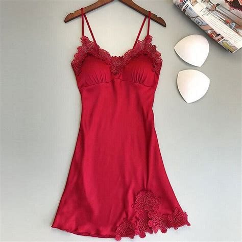 Hot Summer Lace Nightgowns Sexy Sleepwear Breathable Fabric Sleeping