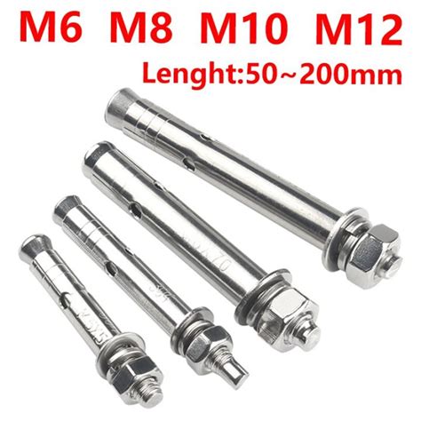 Hot 2023 304 Stainless Steel Expansion Screw M6 M8 M10 M12 Screw Set