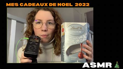 Asmr Fr Mes Cadeaux De No L Youtube