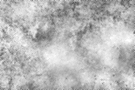 Vector Grunge Halftone Pattern Abstract Texture Background