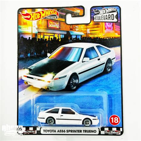 Jual Hot Wheels HotWheels Premium Toyota AE86 Sprinter Trueno Boulevard