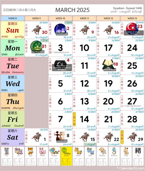 Calendar Archives Malaysia Calendar