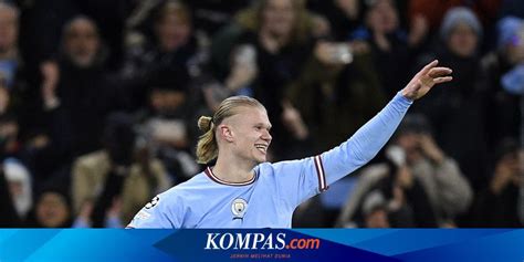 Man City Vs Leipzig Haaland Lelah Selebrasi Tak Ingat Cara Cetak 5