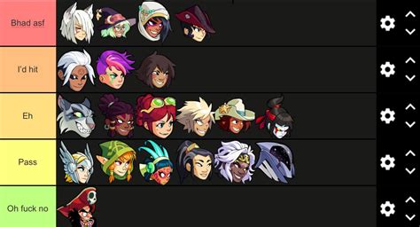 Ranking The Females In Brawlhalla 😂 What Yall Think Bout This R