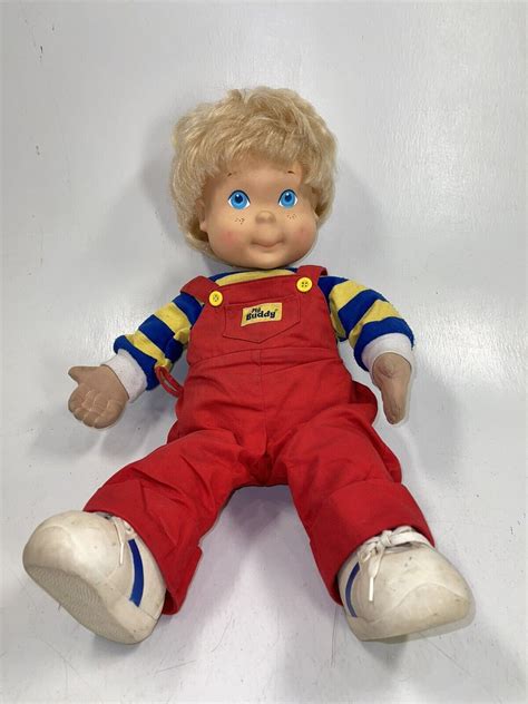 Vintage 1986 My Buddy Doll By Hasbro Blonde Hair Blue Eyes Ebay