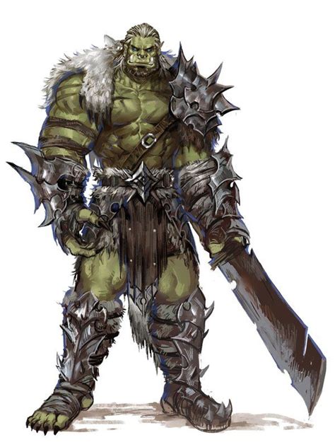 Fantasy Warrior, Orc Warrior, Heroic Fantasy, Fantasy Races, Fantasy Rpg, Medieval Fantasy ...