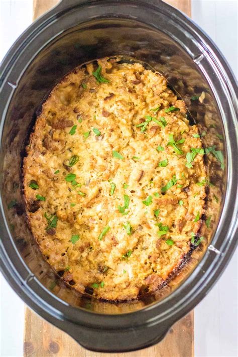 Slow Cooker Turkey and Stuffing Casserole Recipe | All Things Mamma