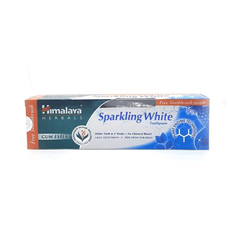 sparkling white toothpaste  bc website