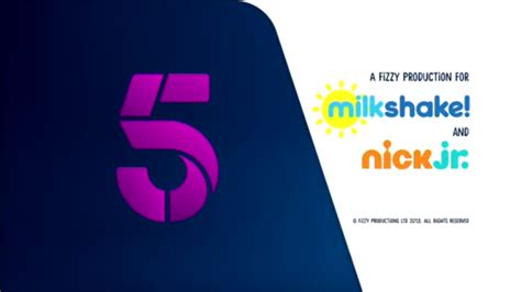 Filechannel 5 Milkshake And Nick Jr 2018 From Digby Dragonpng