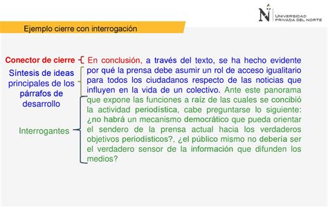 Estrategias Para Escribir Un P Rrafo De Cierre