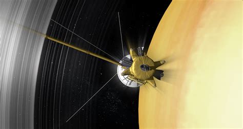 This Was Exactly Where Cassini Crashed Into Saturn Universe Today