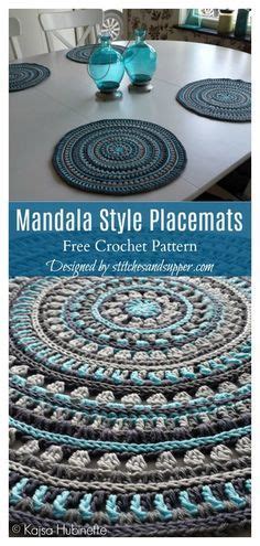 Mandala Placemat Free Crochet Pattern Artofit