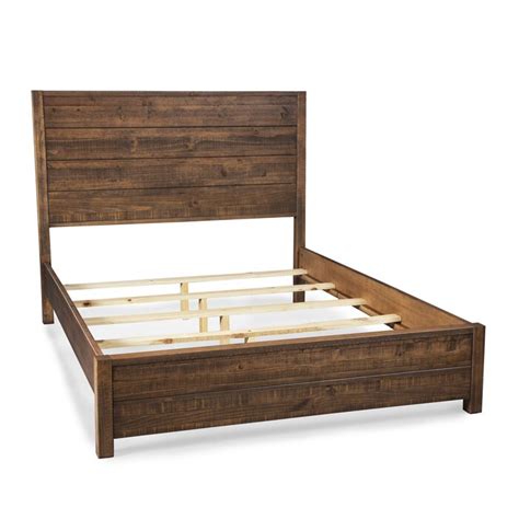 Grain Wood Furniture Montauk Solid Wood Panel Bed And Reviews Wayfair