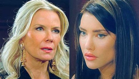 Bold And The Beautiful Scoop Friday February Brooke And Steffy Make