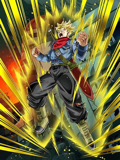 Humanitys Hope Super Saiyan Trunks Future Dragon Ball Z Dokkan